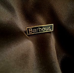 Γνήσιο Barbour pin σε χρυσή απόχρωση