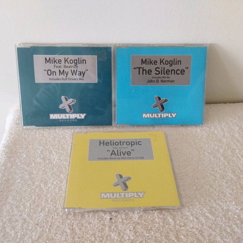 Mike Koglin and Heliotropic CD pack of 3, like new, electronic