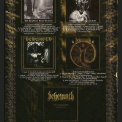 Behemoth Historica 5 CD box set mint, metal