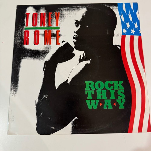 Toney Rome Rock This Way vinyl used, Hip-Hop