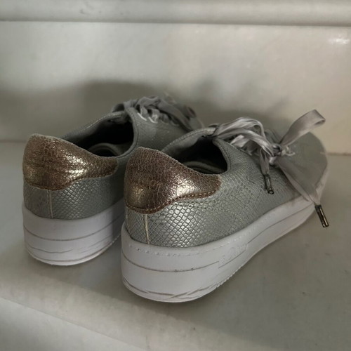 S. Oliver women's silver sneakers size 36