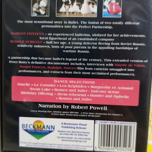 Fonteyn & Nureyev DVD new, classical ballet collection