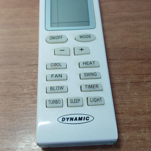 Air conditioner remote control used