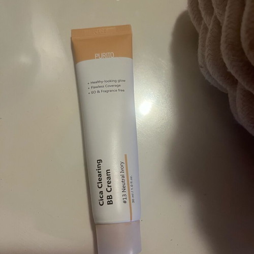 Purito Cica Clearing BB Cream like new, shade #13 Neutral Ivory