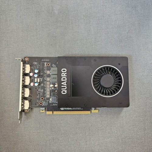 NVIDIA Quadro P2000 5GB GDDR5 graphics card like new, 4 DisplayPort