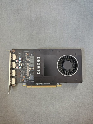 NVIDIA Quadro P2000 5GB GDDR5 graphics card like new, 4 DisplayPort