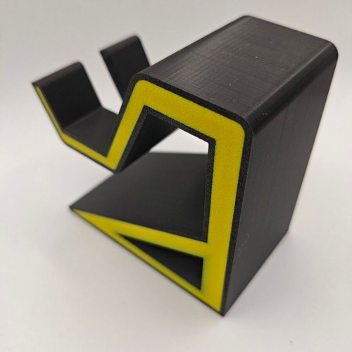 Xbox controller stand new, two-tone black and yellow
