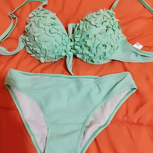 Mint Green Swimsuit Medium New