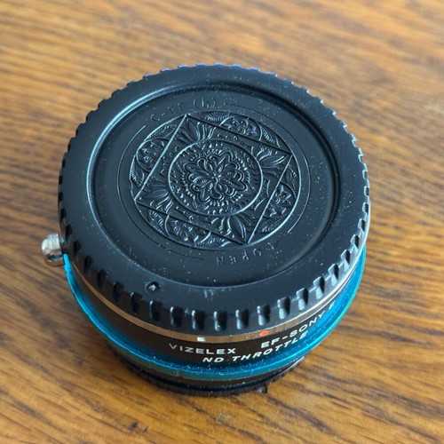 Fotodiox Vizelex ND Throttle Lens Adapter (Canon EF/EF-S to Sony E-Mount) like new