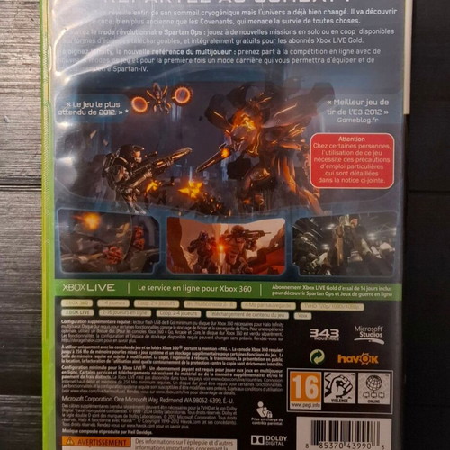 Halo 4 Xbox 360 παιχνίδι μεταχειρισμένο, action