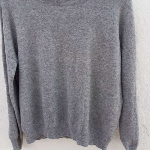 Just Cashmere sweater gray size M new 100% cashmere