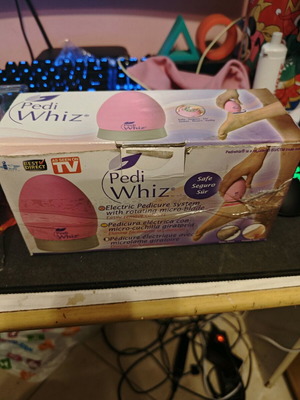 Pedi Whiz electric pedicure system like new for callus removal