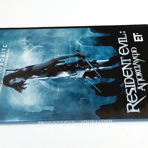 Resident Evil: Apocalypse DVD, action horror movie with Mila Jovovich