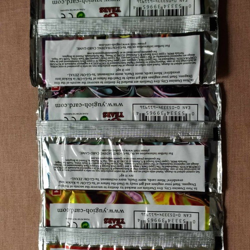 Yugioh Shadow Specters cards new, 3 sealed packs