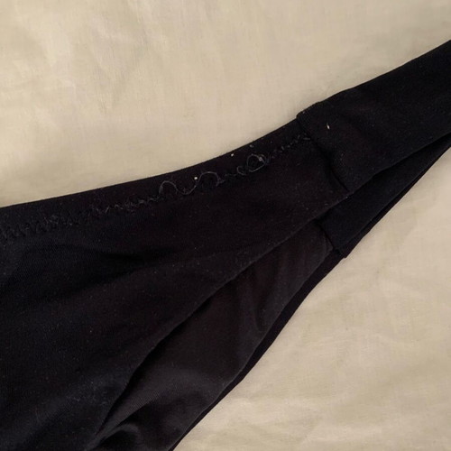 Maa Boo Brazilian black bikini bottom like new, Brazilian cut