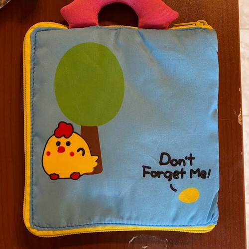 Fabric baby book new 18x18 cm