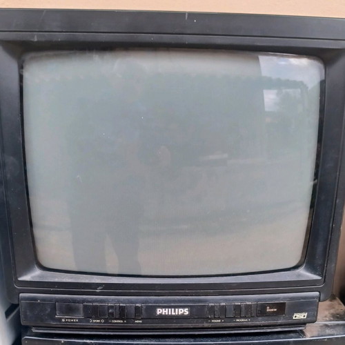 Phillips 14-inch TV used