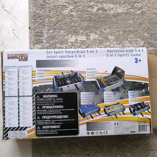 5 in 1 board game new