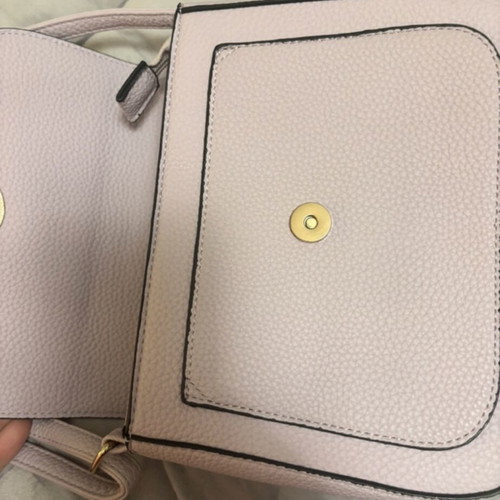 Lilac shoulder bag like new