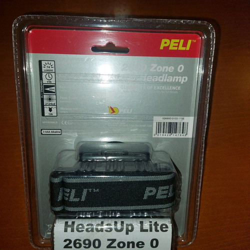 Peli 2690 Zone 0 LED Headlamp new