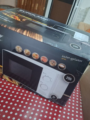Eurolamp Microwave Oven Black 20L 700W new
