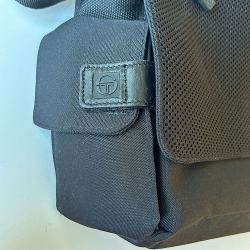 Sergio Tacchini Shoulder Messenger Bag new, black