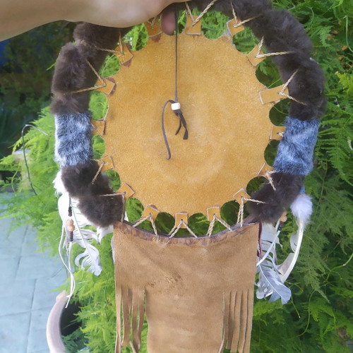 Wolf wall decor used, 53x28 cm