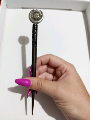 Hair accessory stick used, brown, Boohoo