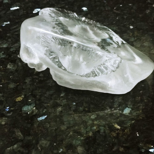 Royal Krona Mats Jonasson Sweden paperweight new, full lead crystal 70s