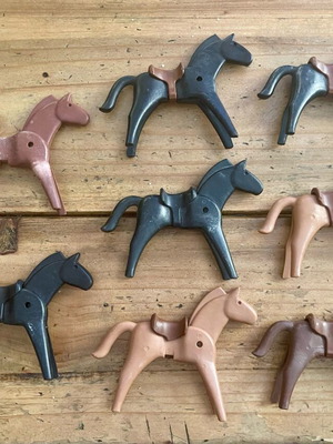 Playmobil Lyra horses used, pack of 8