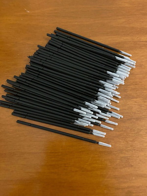 Microbrushes long new, pack of 94 pieces