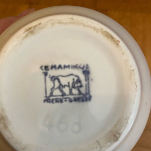 First National City Bank collectible piggy bank used, 1970 period