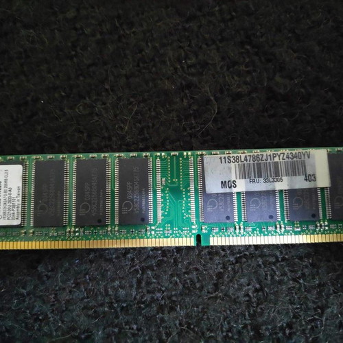 Mosel Vitelic 256MB DDR PC2100 CL2.5 RAM memory like new