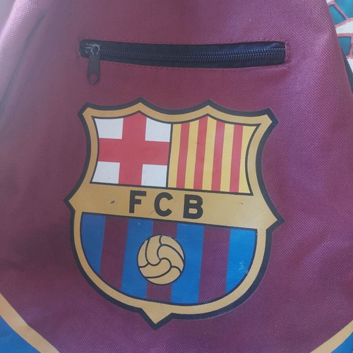 FC Barcelona School Backpack used, official licensed product