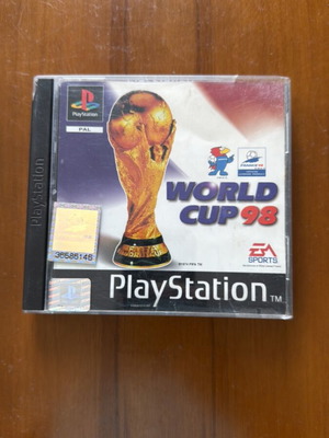 World Cup 98 PlayStation 1 game used with manual