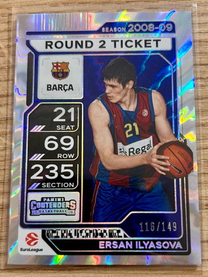 Αριθμημένη Κάρτα Ersan Ilyasova Barcelona Panini Euroleague 2025-26 καινούργια