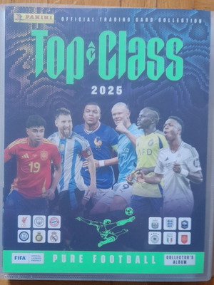 Top Class 2025 complete album like new with 270 cards