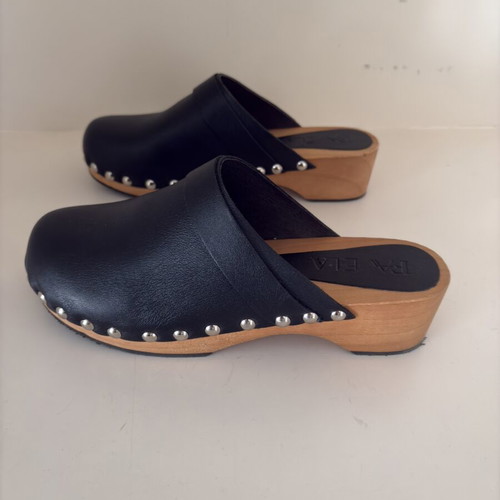 Favela clogs, size 37, black, like new