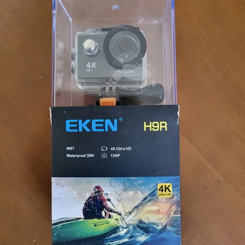 Eken H9R Action Camera 4K Ultra HD underwater used with case and Wi-Fi
