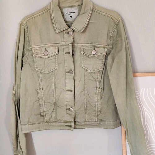Jacket used, denim fabric, size S