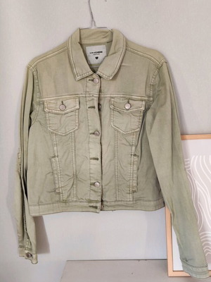 Jacket used, denim fabric, size S