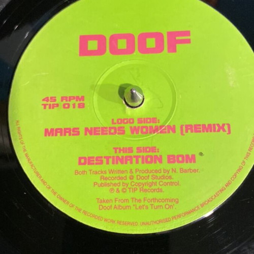 Goa trance record used, electronic genre