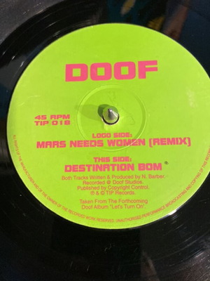 Goa trance record used, electronic genre