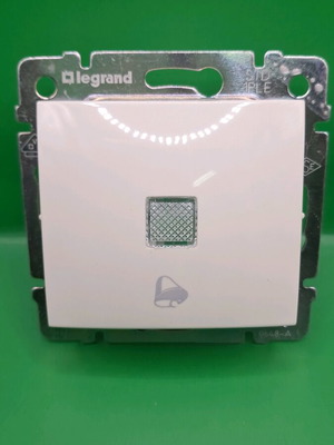 Legrand осветено бутон за стълбище нов