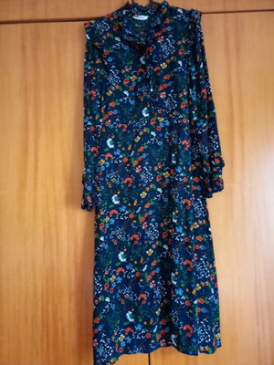 Maxi dress H&M blue like new, size XS