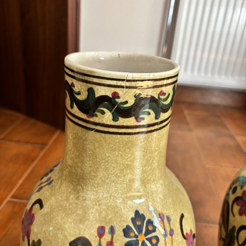 Ceramic vases vintage used