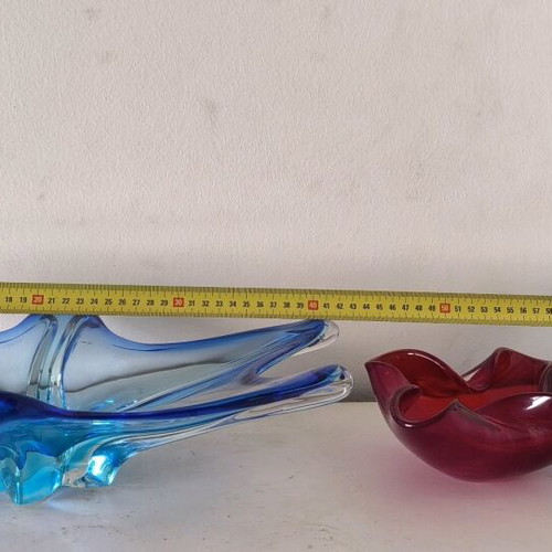 Various glassware used