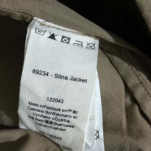 Fjällräven G-1000 Stina women's jacket used, size Small, brown