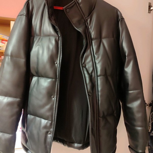 Zara men's jacket like new, black, size M