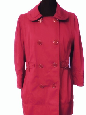 Juicy Couture καμπαρντίνα καινούργια, κερασί χρώμα, μέγεθος L